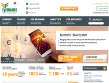 Tablet Screenshot of fxfinance-pro.com